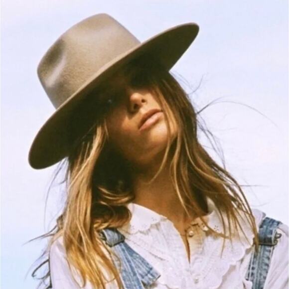 NWT Lack of Color the Zulu Fedora Hat in Sand - Picture 5 of 6